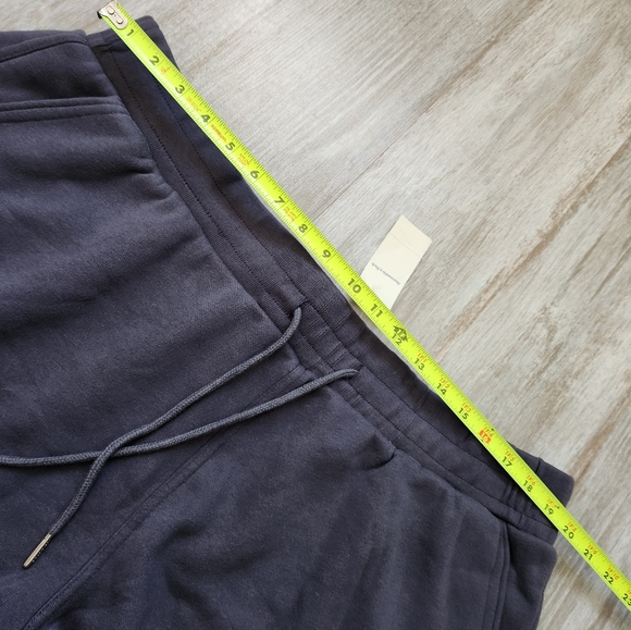 NWT Abercrombie & Fitch Soft AF Sweat Shorts Relaxed Fit Navy Blue Cut Off XXL - Picture 6 of 9